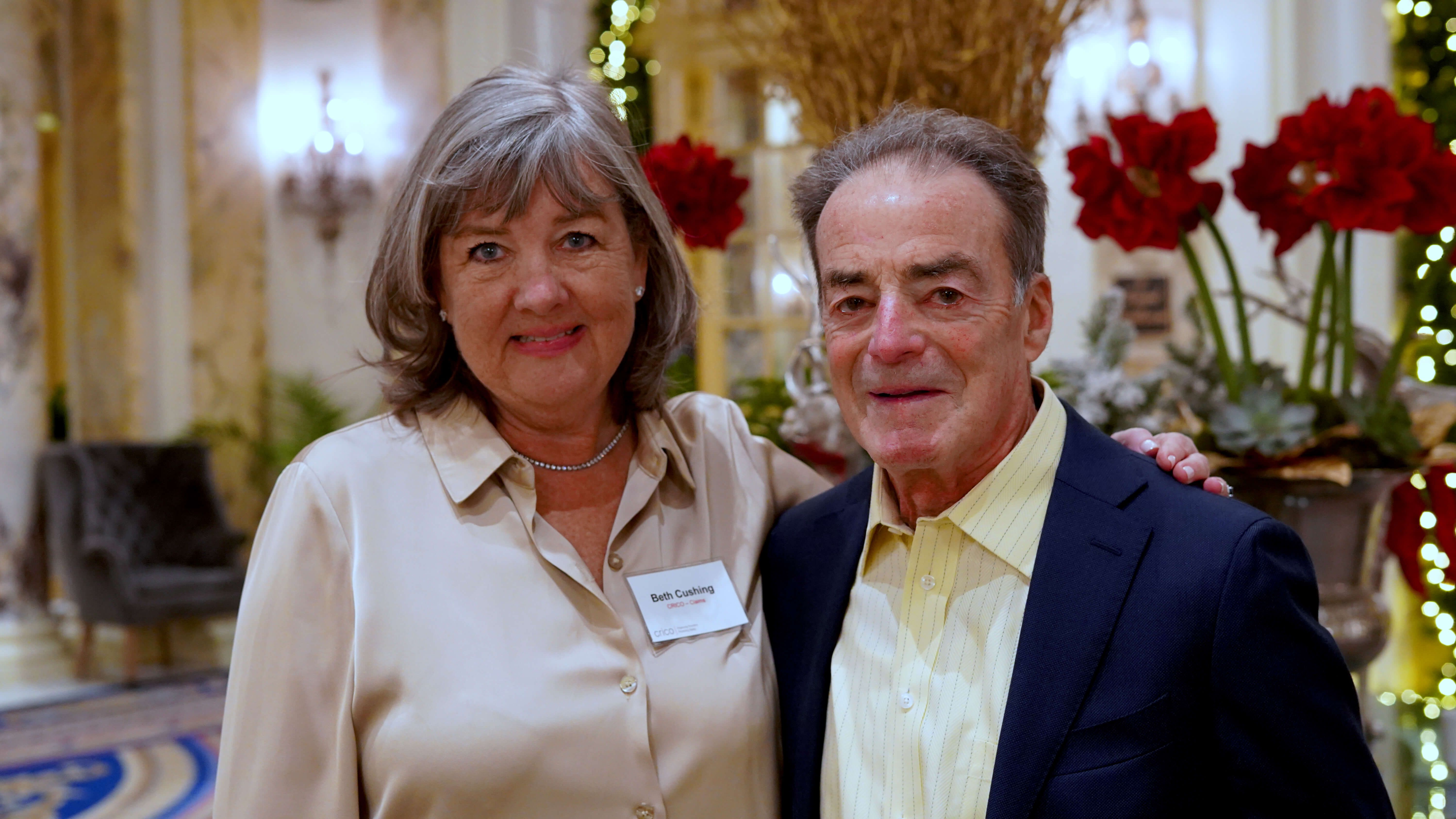 Beth Cushing, Esq and Ken Settel, MD at Law Day, 2024