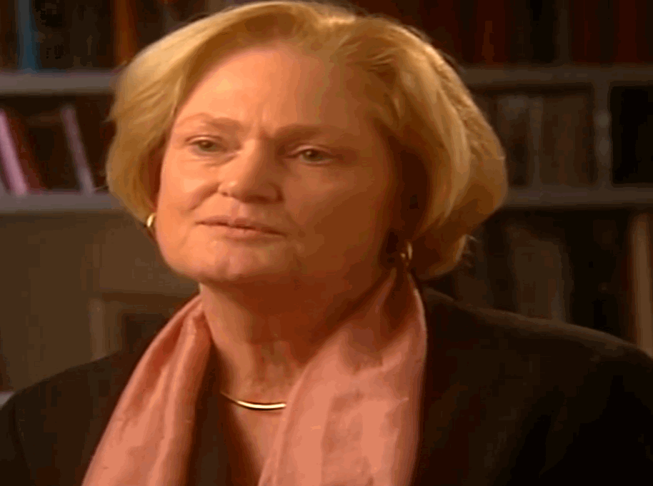 woman speaking in WTGW film